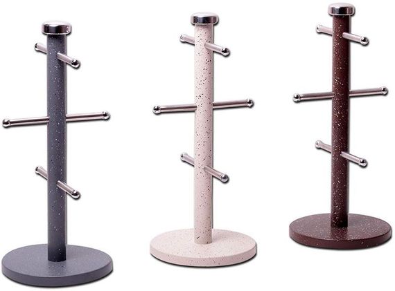 Стійка Kamile Marble для підвішування чашок Ø15х34см, 6 місць