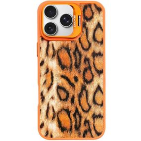 Чохол TPU+PC Wild Leopard with MagSafe для Apple iPhone 16 Pro Max (6.9") Orange