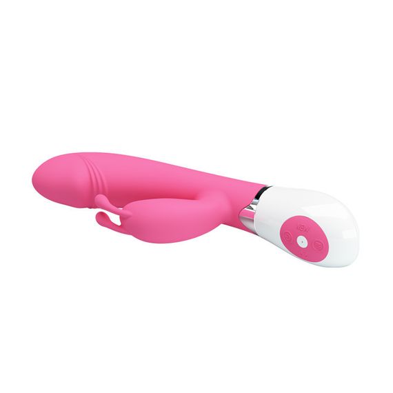 Вібратор - Pretty Love Gene Vibrator Light Pink Sex Aura | Зображення 4