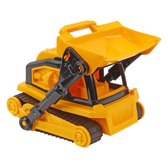Детская игрушка Бульдозер 9697TXK желтый, большой | Зображення 1