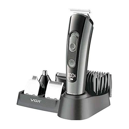 Машинка для стрижки волосся домашня, Електрична машинка для стрижки з насадками, Тример бездротовий YK-60 | Зображення 1