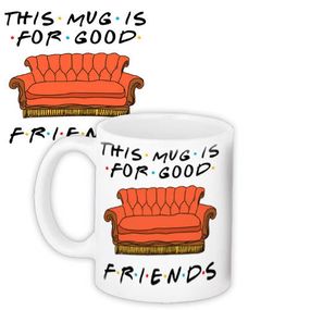 Чашка з принтом This mug is for good friends 330 мл (KR_DR002)