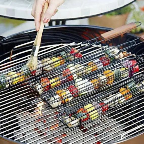 Сітка-гриль для овочів UNIQUE, Грати для грилю, Сітка для барбекю | Зображення 7