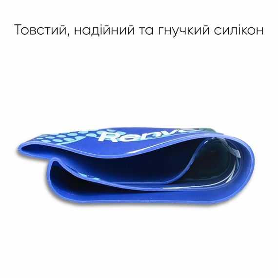 Взрослая шапочка для плавания Renvo Kerio Triangles Синий Уни OSFM (2SC150-0403) | Зображення 2