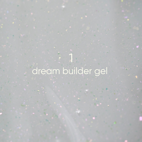 Гель для наращения ногтей Valeri Dream Builder Gel №01 (молочный) 15мл