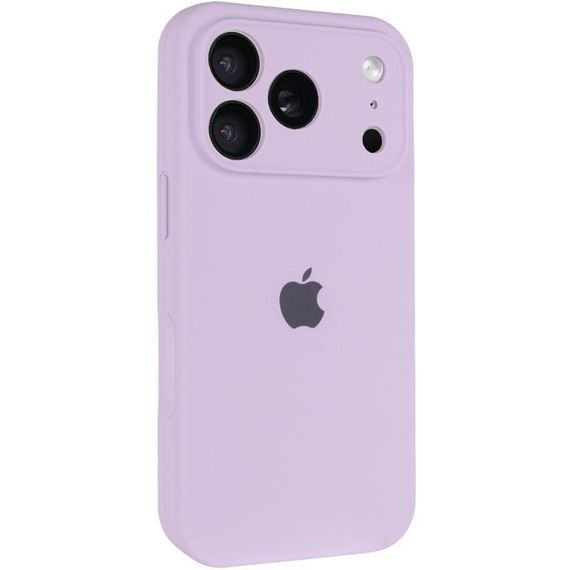 Чохол Silicone Case Full Camera Protective (AA) для Apple iPhone 17 Pro Max (6.9") Бузковий / Lilac