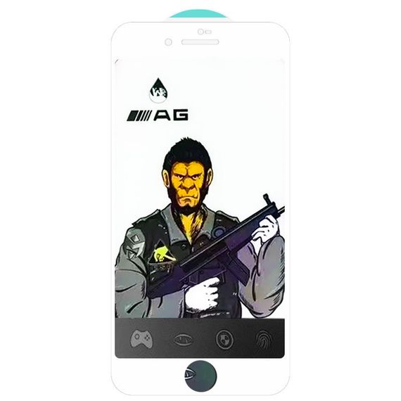Захисне скло 5D Anti-static Matte (тех.пак) для Apple iPhone 7 / 8 (4.7") | Зображення 1