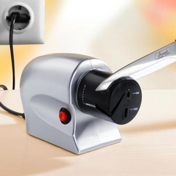 Точила для ножей ELECTRIC SHARPENER, Поворотная точилка для ножей, Автоматическая BE-996 электрическая точилка | Зображення 2