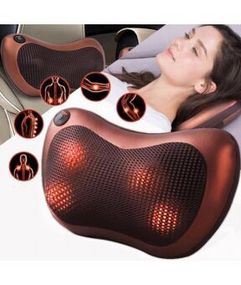 Масажна подушка Massage Pillow з інфрачервоним прогрівом роликова