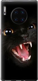 Чехол на Huawei Mate 30 Pro Чёрная кошка "932u-1796-17620"