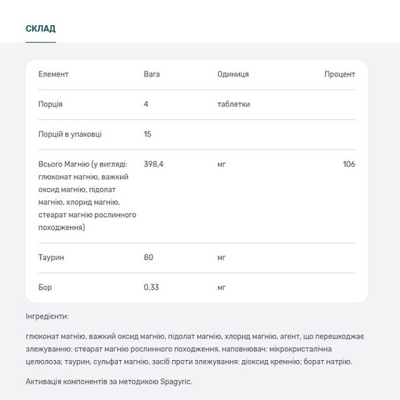 Микроэлемент Магний Erbenobili MultiMagnesio 60 Caps | Зображення 1