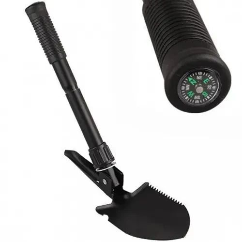 Складна міні лопата MFH чорна (213505) | Зображення 5