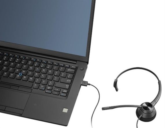 Гарнітура комп&#039;ютерна моно On-ear Poly EncorePro 310 767G1AA | Зображення 3