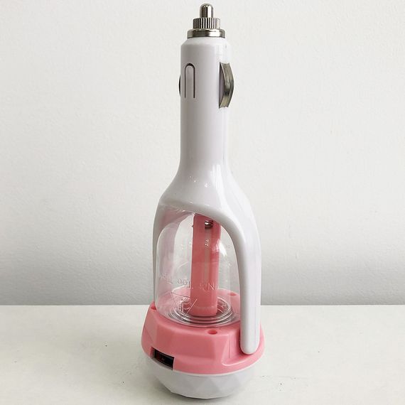 Увлажнитель воздуха авто, увлажнитель воздуха автомобильный Air Purifier BA-3. Цвет: розовый PL-92