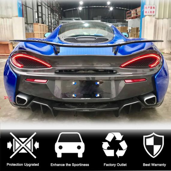 Спойлер V1 (Карбон) для McLaren 540C/570S 2015-2020 рр | Зображення 2