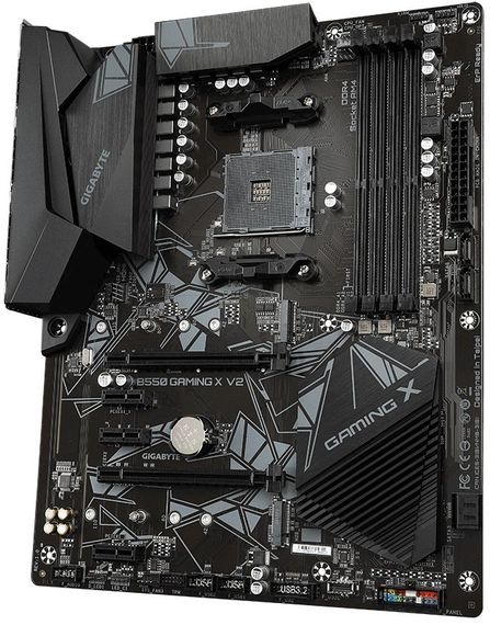 Материнская плата GIGABYTE B550 GAMING X V2 sAM4 B550 4xDDR4 HDMI DVI ATX B550_GAMING_X_V2 | Зображення 3