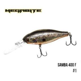 Воблер Megabite  Samba 400 F (70 мм,  17,5гр, 4 m) (1)