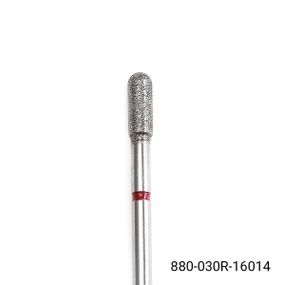 Алмазная фреза Цилиндр 880/030R красная насечка