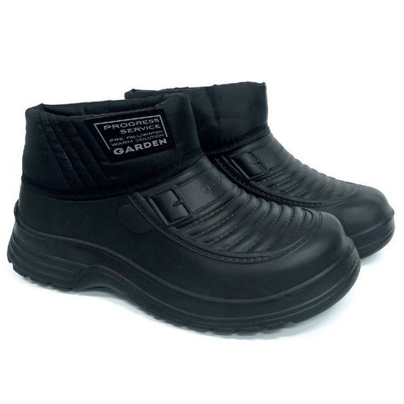 Теплі водонепроникні чоботи, Черевики робочі на хутрі, Бурки повстяні, Чоботи рибальські утеплені EU-39