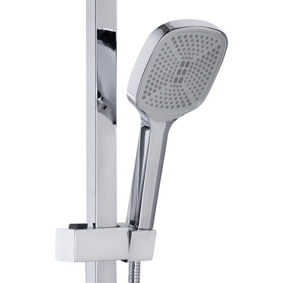 Душова система універсальна Lidz Dozorca 1030 на три споживача (з виливом) (k35) LDDOZ1030CRM45407 Chrome | Зображення 3