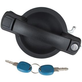 Fiat Doblo (від 2001-) ліва зовнішня передня ручка з личинкою і ключами, Фіат Добло