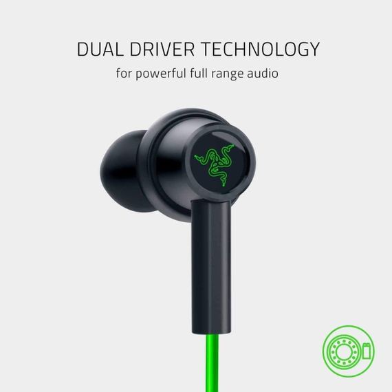 Ігрові навушники-вкладиші із двома драйверами Razer Hammerhead Duo | Зображення 4
