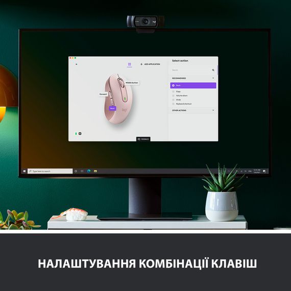 Мишка Logitech Signature M650 Wireless Rose (910-006254) | Зображення 3