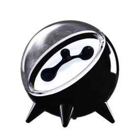 Ферофлюїдна музична лампа Ferrofluid Music Rhythm Lamp Sound Sensitive Magnetic Fluid Black