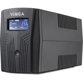 Пристрій безперебійного живлення Vinga LCD 1200VA plastic case (VPC-1200P) (VPC-1200P)