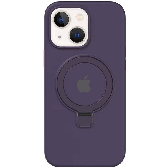 Чохол Silicone Case Full Protective with Ring для Apple iPhone 15 (6.1")