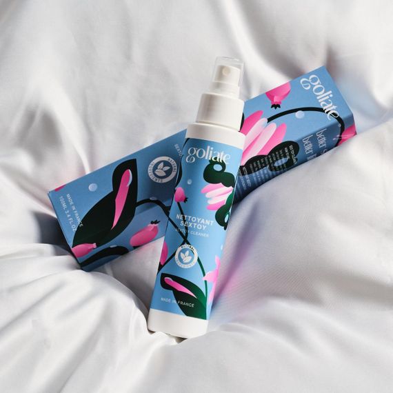 Антибактеріальний спрей для іграшок Goliate Nettoyant Sextoy 100 мл, безпечний для тіла Sex Aura | Зображення 2