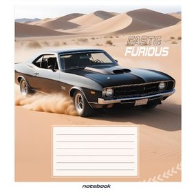 Зошит загальний "В пустелі" 060-590423K-3 в клітинку, 60 аркушів