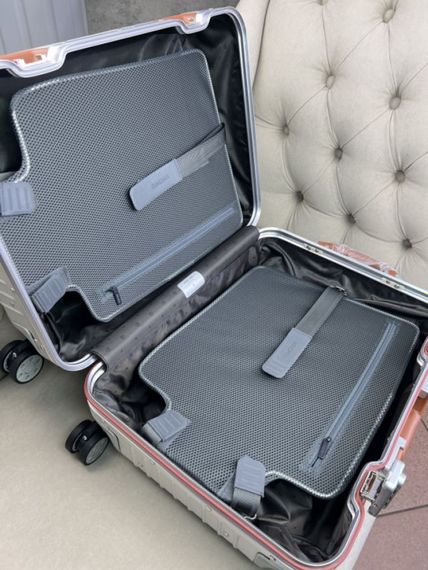 Валіза Rimowa ручна поклажа сріблястого кольору c850 | Зображення 7