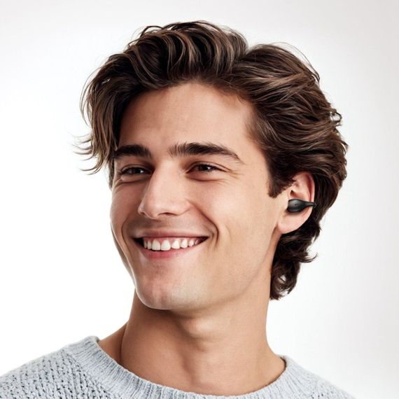 Бездротові навушники HOCO EA9 Clear sound clip-on true wireless BT headset Black | Зображення 3