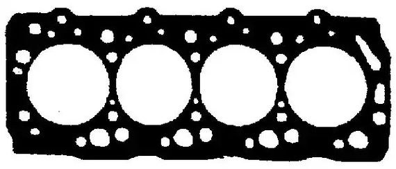 Прокладка головки Hyundai H1 97-02/Pajero 86-01/L200 00-07 2.5d, BGA (CH9396) | Зображення 3