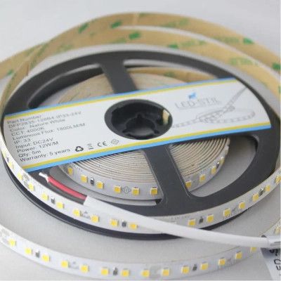 Светодиодная лента LED-STIL 4000K 12 Вт/м 2835 128 діодів IP33 24 Вольта 1800 lm нейтральне світло | Зображення 2