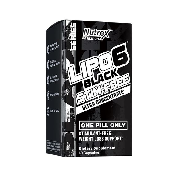Жиросжигатель без стимуляторов Lipo 6 Stim-free 60 caps