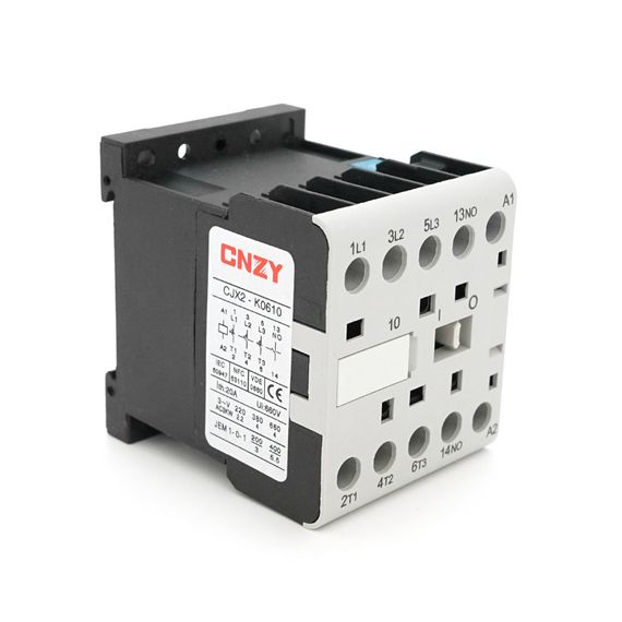 Контактор мини для переменного тока CHINT CJX2-K0610.220V,6А,1NO,46x59x58мм