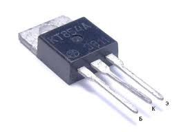 КТ854А транзистор NPN (15А 600В) 60 W (h21е 10-40) (ТО220) | Зображення 1