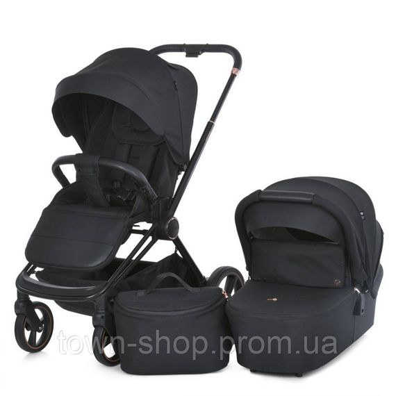 Коляска детская универсальная 2 в 1 PERSONA ME 1091-B Black | Зображення 1