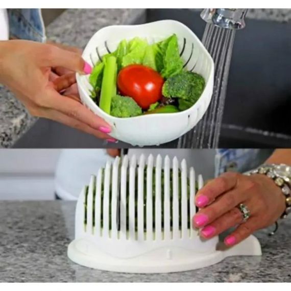 Універсальна овочерізка салатниця Salad Cutter | Зображення 3