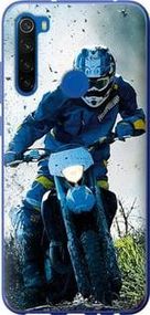Чехол на Xiaomi Redmi Note 8T Мотокросс из пластика FCh_056906