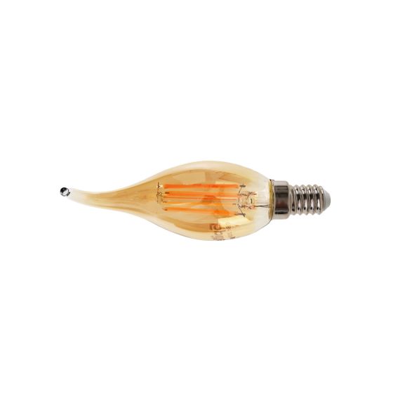 Лампа светодиодная LED 6W E14 COG WW C35-T Amber 230V | Зображення 1