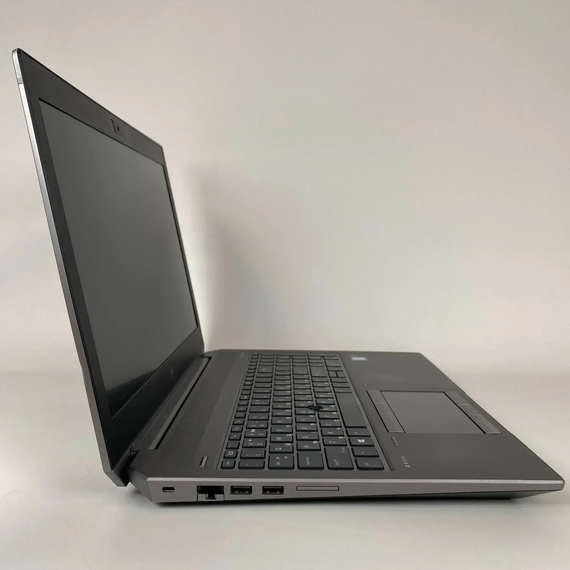 Мобільна робоча станція Б-клас HP ZBook 15 G5 / 15.6" (1920x1080) IPS / Intel Core i7-8850H (6 (12) ядра по 2.6 - 4.3 GHz) / 16 GB DDR4 / 240 GB SSD / nVidia Quadro P1000, 4 GB GDDR5, 256-bit / Fingerprint / HDMI б/в + Подарунок Бездротова миша / USB | Зображення 2