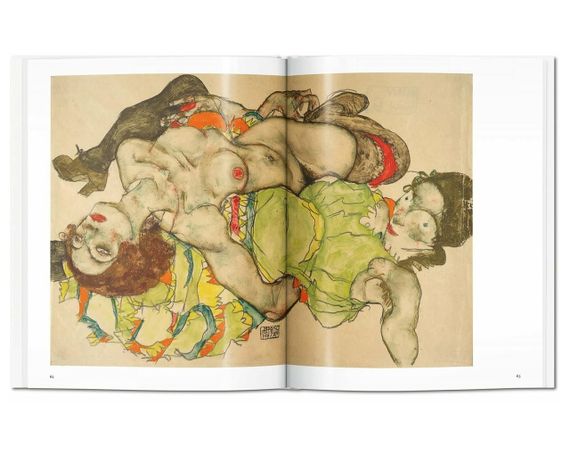 Книги про великих художників Егон Шіле Schiele - Taschen живопис книги з історії мистецтва | Зображення 3