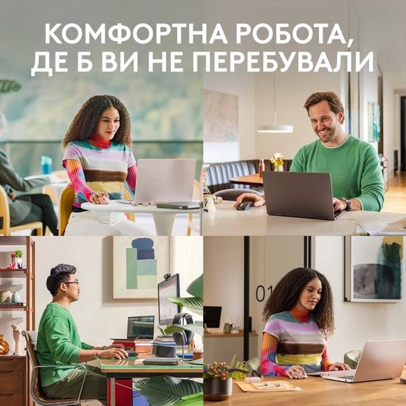 Миша комп'ютерна бездротова Logitech MX Anywhere 3S Pale Grey L910-006930 біла | Зображення 4