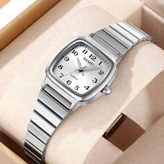 Жіночий годинник Skmei 2292SI-AC Silver Numbers | Зображення 3