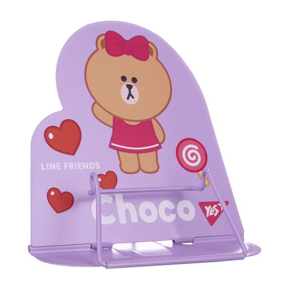 Підставка для книг фігурна YES Line Friends 470524 16х16.5х17 см