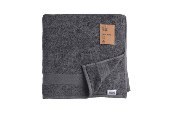 Рушник махровий Ardesto Super Sof ART-2270-MС 140х70 см графіт