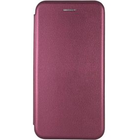 Шкіряний чохол-книжка Classy для Motorola Edge 60 / 60 Fusion Бордовий